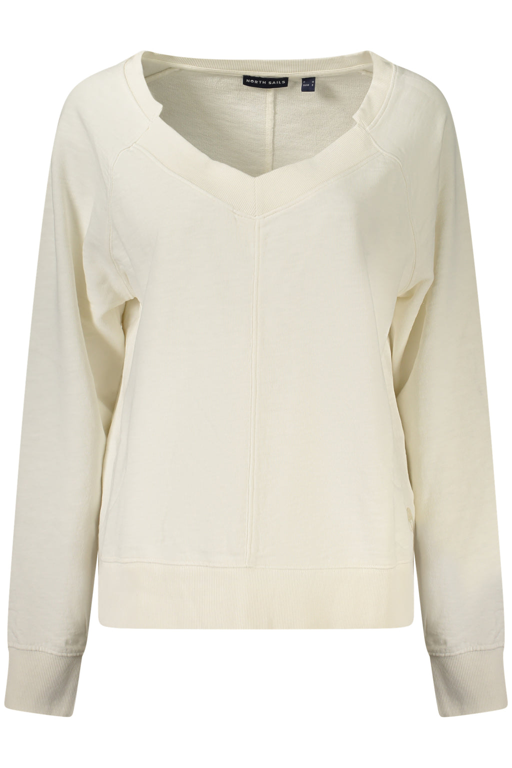 NORTH SAILS WOMEN'S ZIP-UP SWEATSHIRT WHITE