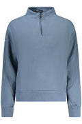 NORTH SAILS WOMEN'S BLUE ZIP-UP SWEATSHIRT