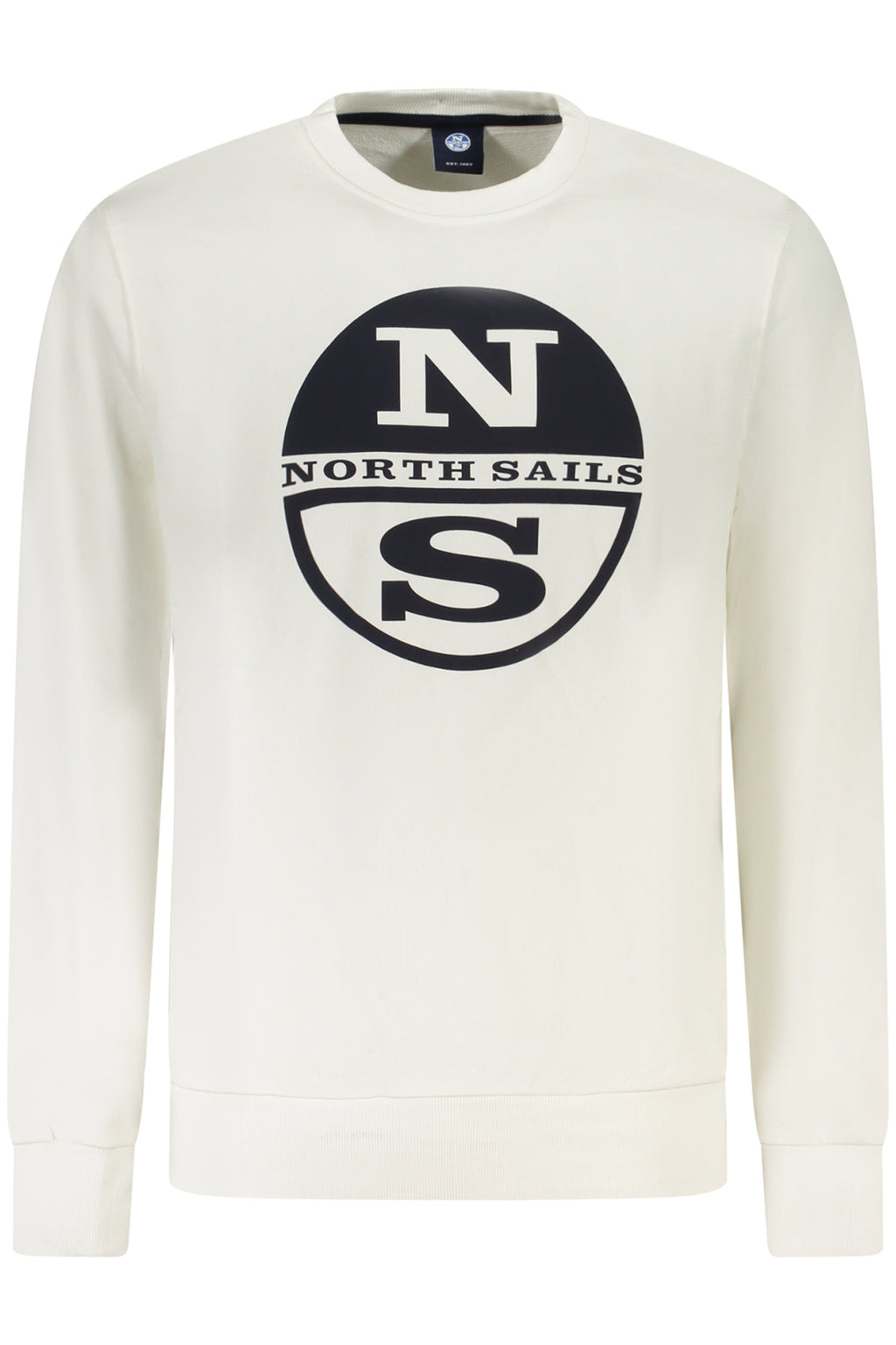 NORTH SAILS MEN'S ZIP-UP SWEATSHIRT WHITE