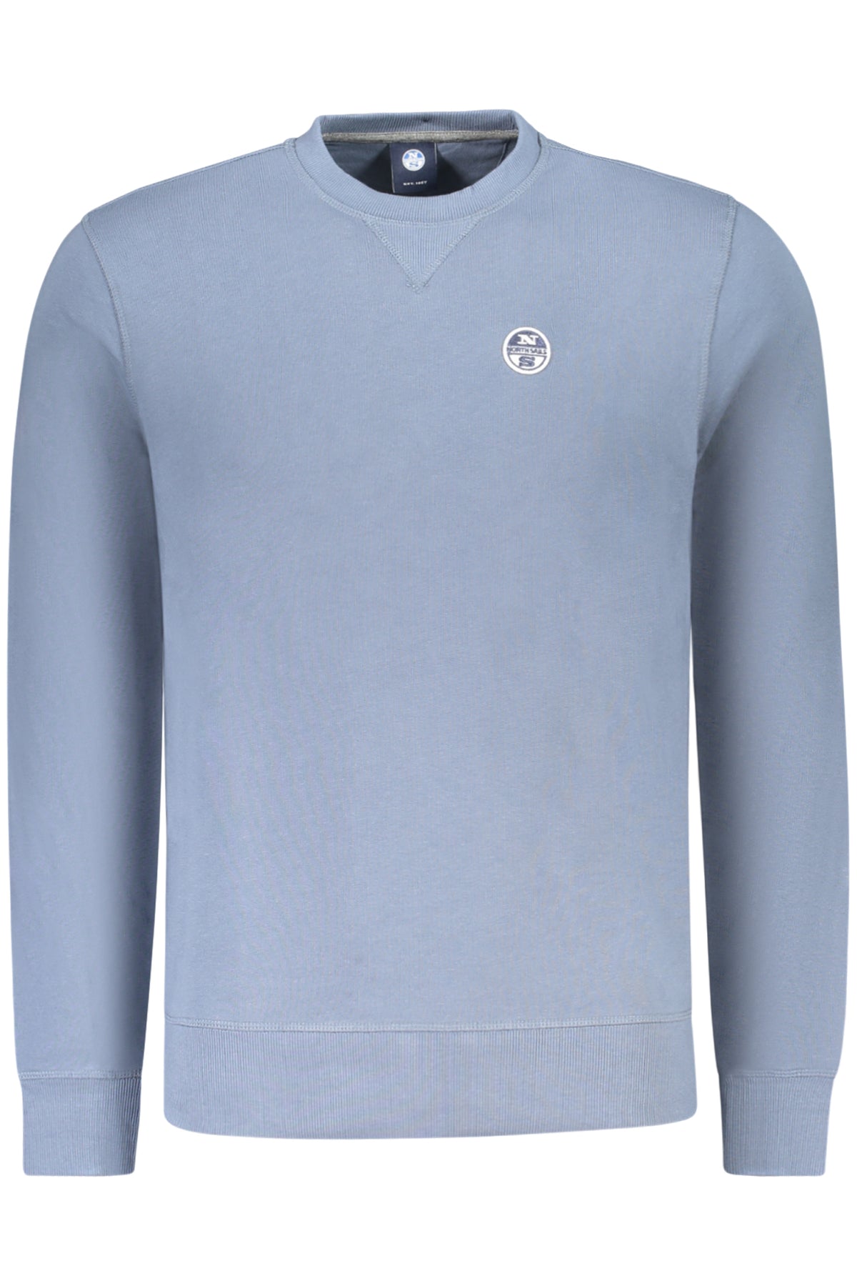 NORTH SAILS MEN'S BLUE ZIP-UP SWEATSHIRT