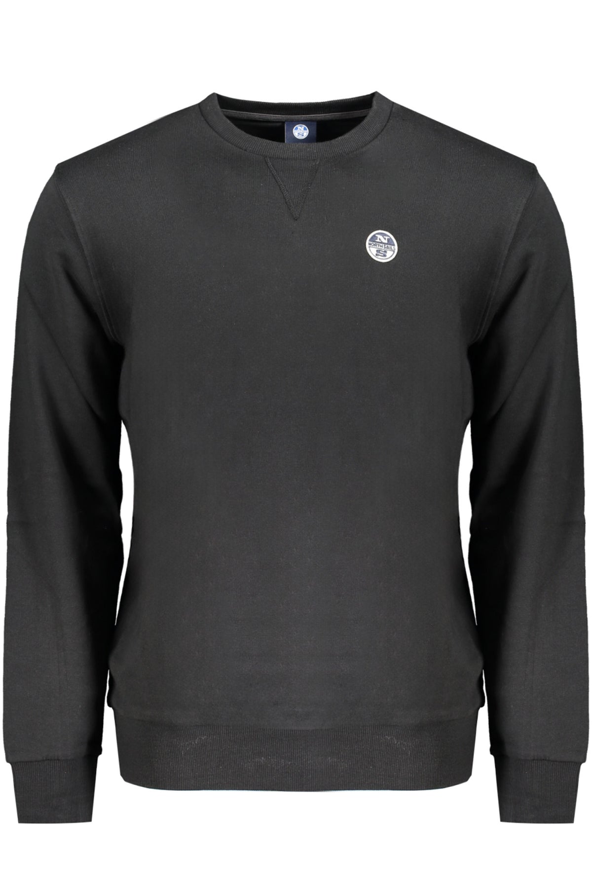 NORTH SAILS MEN'S BLACK ZIP-UP SWEATSHIRT