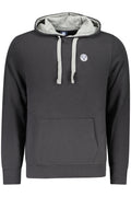 NORTH SAILS MEN'S BLACK ZIP-UP SWEATSHIRT