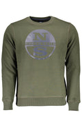NORTH SAILS MEN'S ZIP-UP SWEATSHIRT GREEN