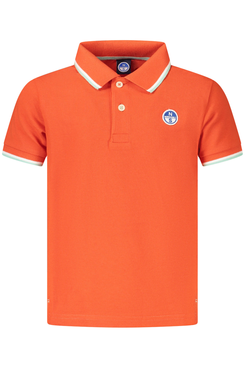 NORTH SAILS KIDS' SHORT-SLEEVE POLO SHIRT ORANGE