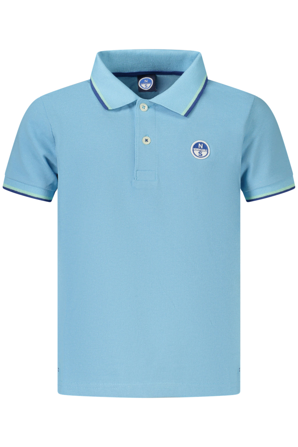 NORTH SAILS KIDS' SHORT-SLEEVED POLO SHIRT BLUE
