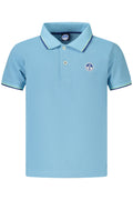 NORTH SAILS KIDS' SHORT-SLEEVED POLO SHIRT BLUE
