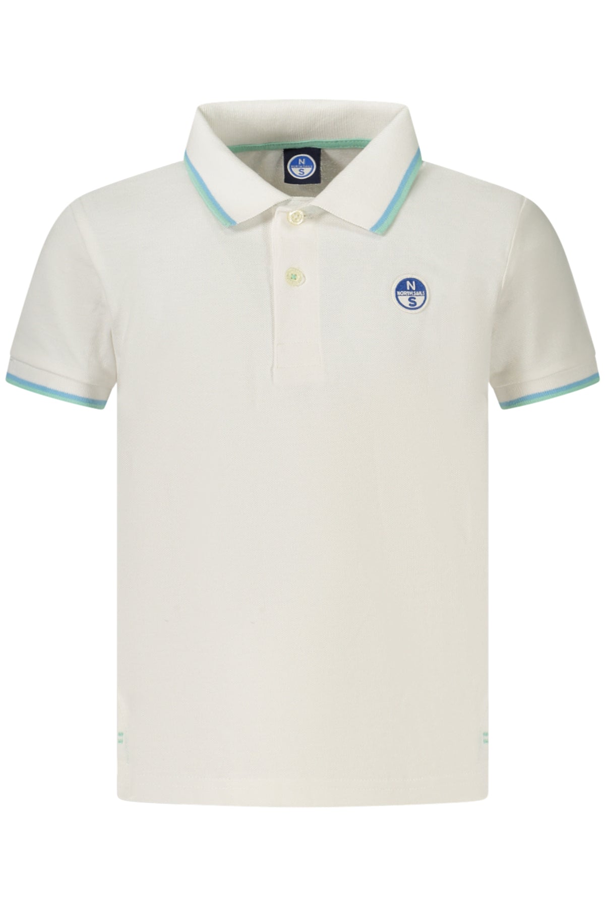 NORTH SAILS Children's Short-sleeved Polo Shirt White 794490000