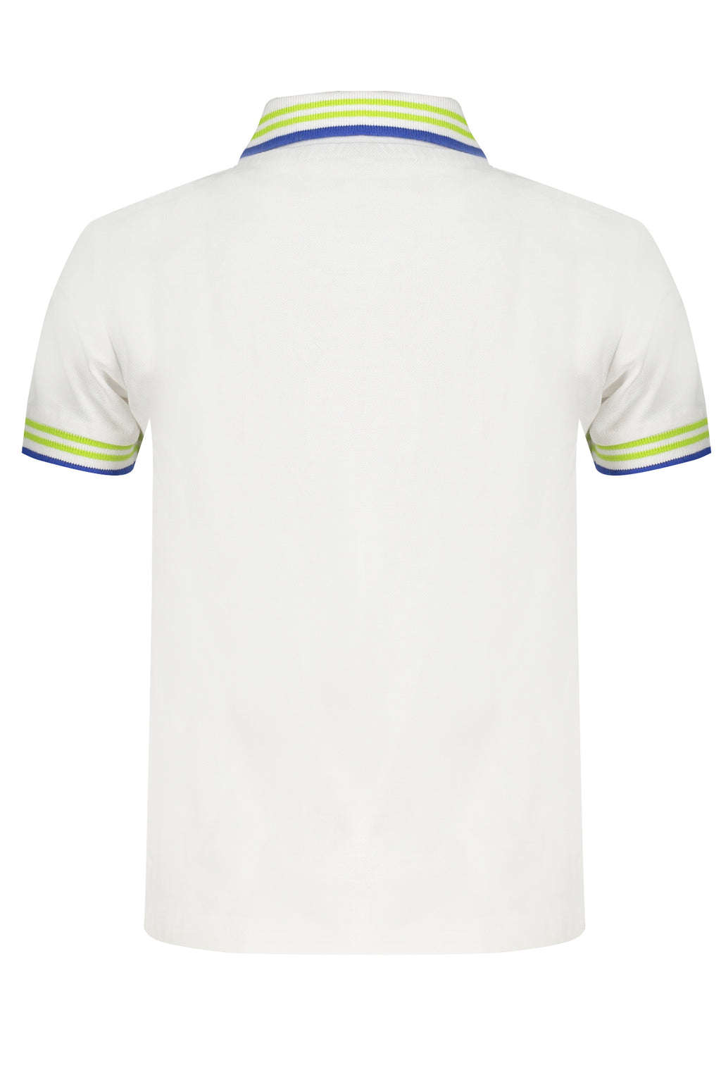 NORTH SAILS WHITE SHORT SLEEVED POLO SHIRT FOR CHILDREN