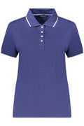 NORTH SAILS WOMEN'S SHORT-SLEEVE POLO SHIRT BLUE