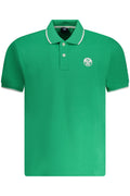 NORTH SAILS MEN'S SHORT-SLEEVED POLO SHIRT GREEN