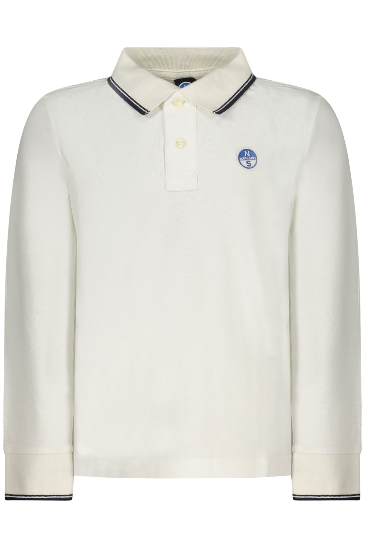 NORTH SAILS LONG-SLEEVED POLO SHIRT FOR KIDS WHITE