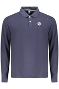 NORTH SAILS MEN'S LONG-SLEEVED POLO SHIRT BLUE