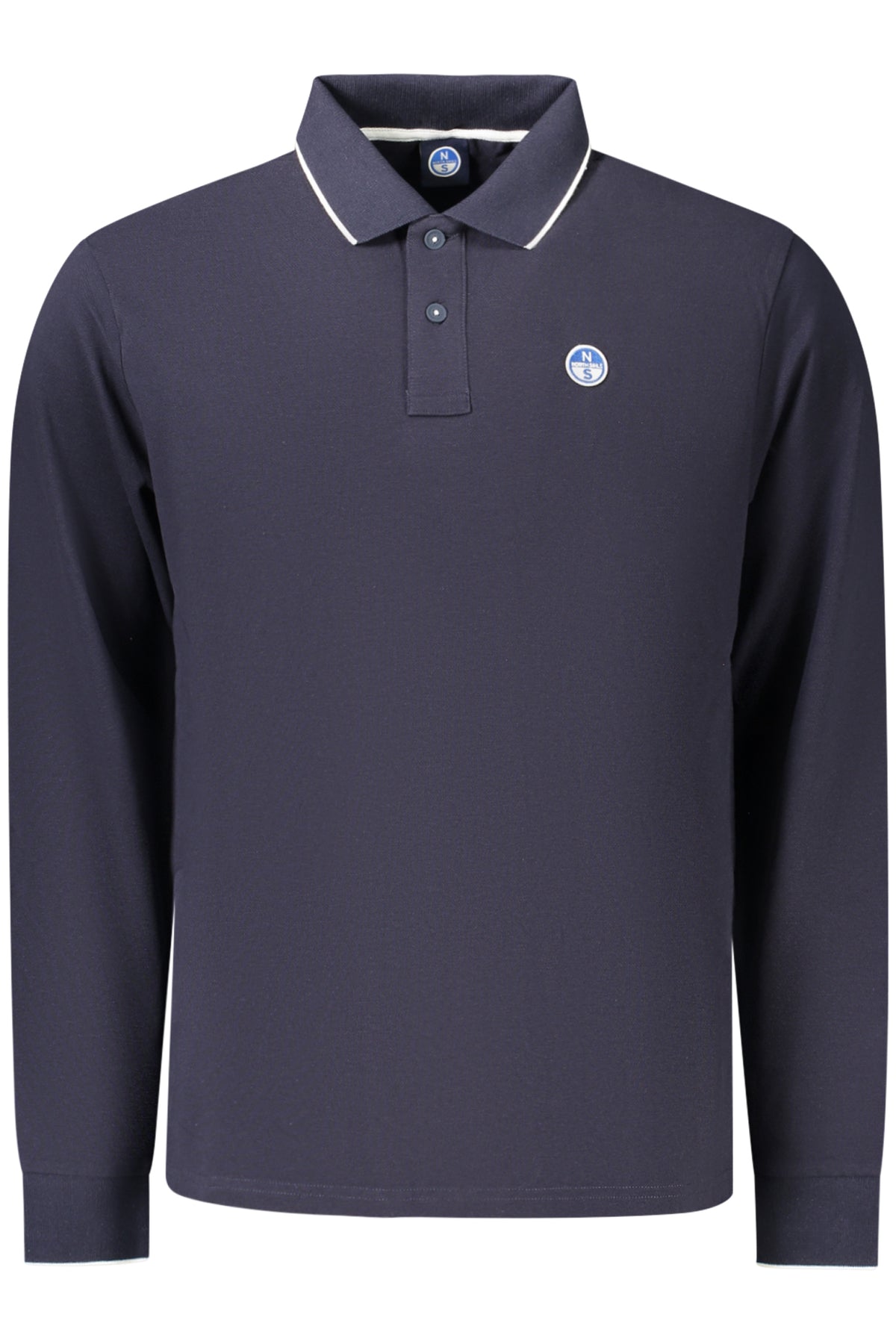 NORTH SAILS MEN'S LONG-SLEEVED POLO SHIRT BLUE