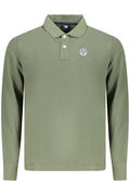 NORTH SAILS MEN'S LONG-SLEEVED POLO SHIRT GREEN