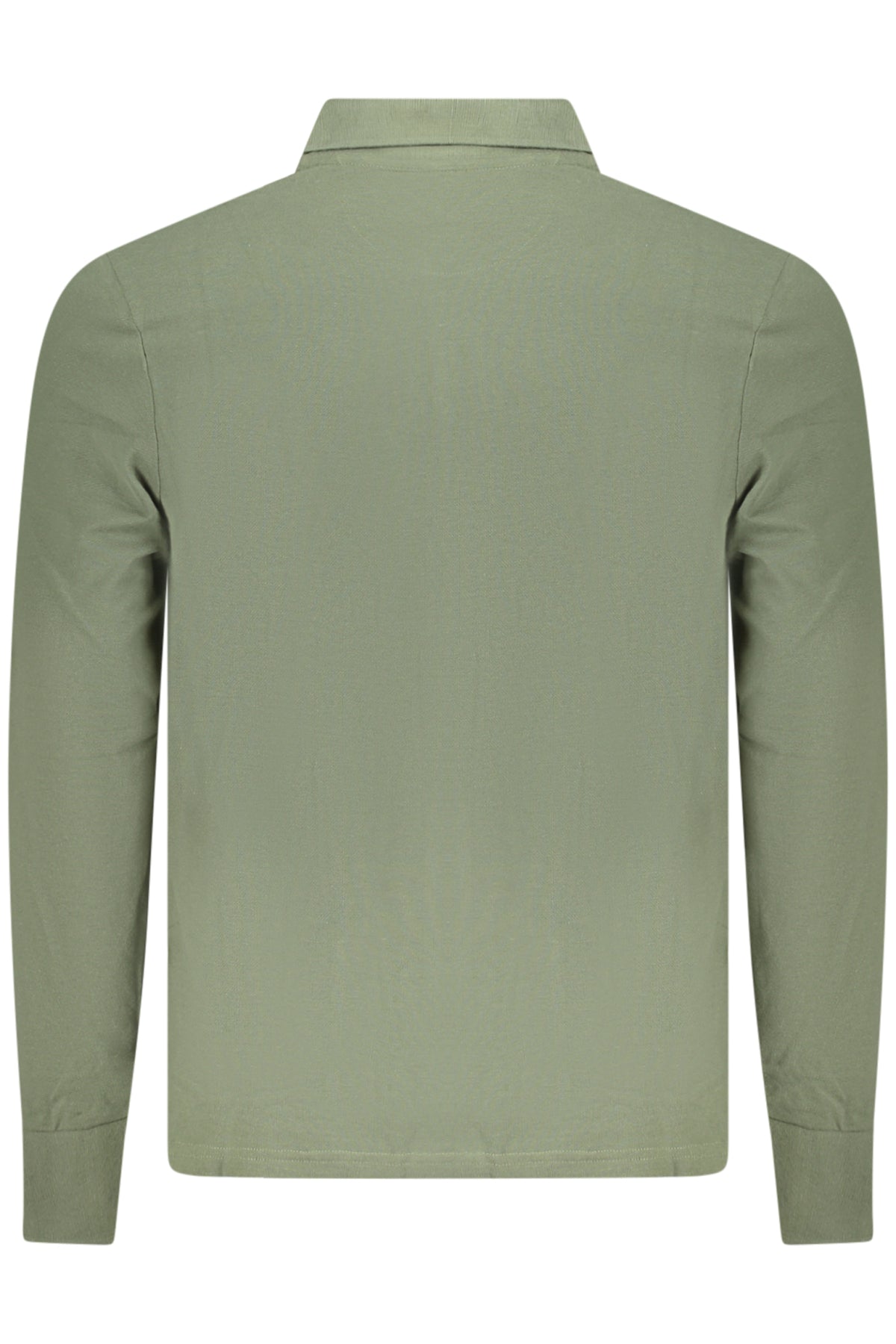 NORTH SAILS MEN'S LONG-SLEEVED POLO SHIRT GREEN