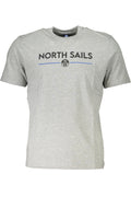 NORTH SAILS MEN'S SHORT SLEEVED T-SHIRT GRAY