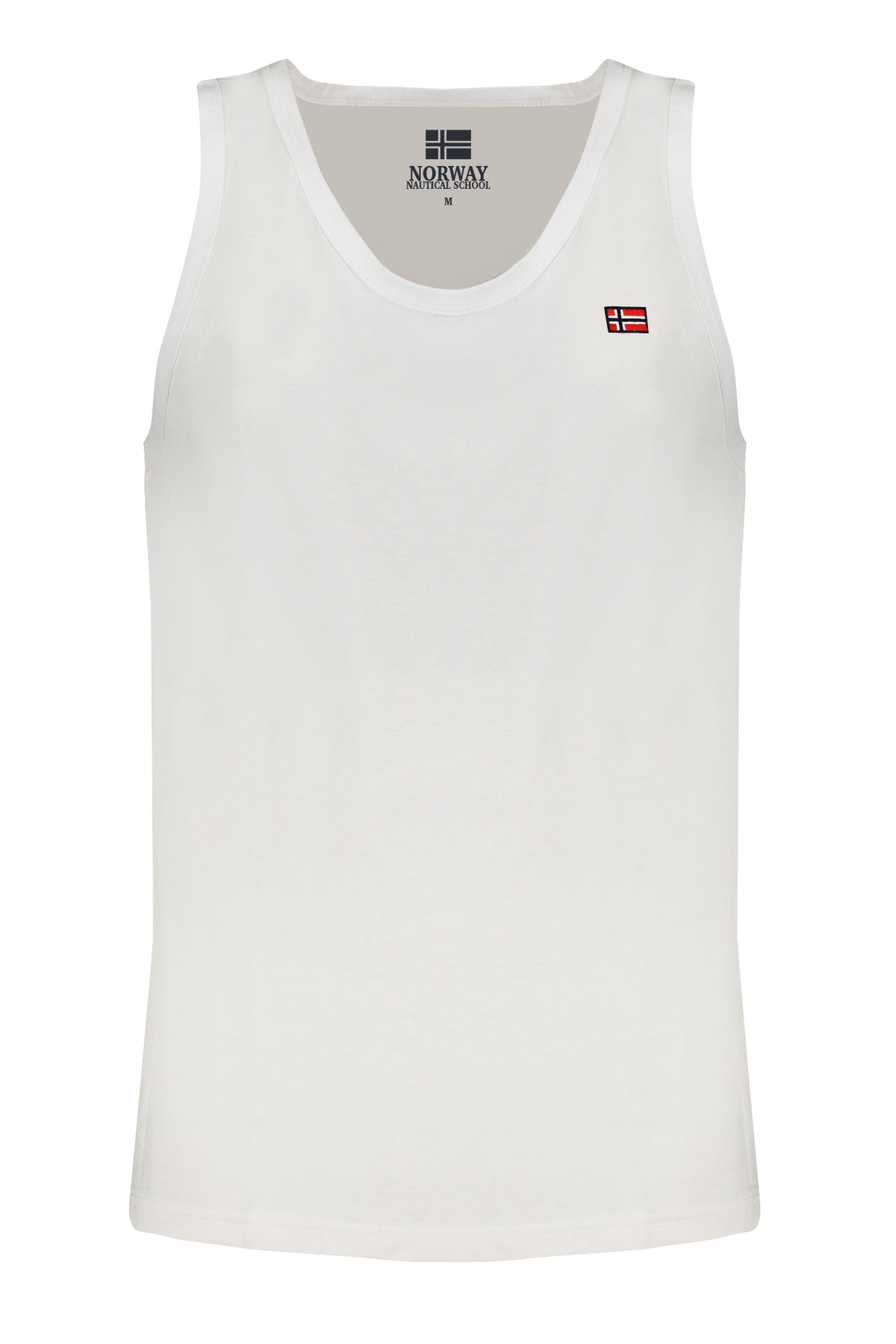 NORWAY 1963 WHITE MEN'S TANK TOP