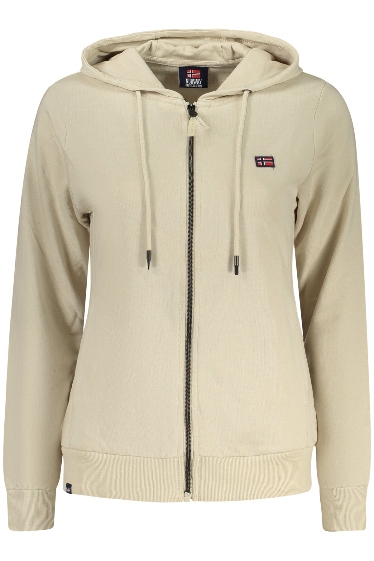 NORWAY 1963 Women's Beige Zip-up Sweatshirt 852411