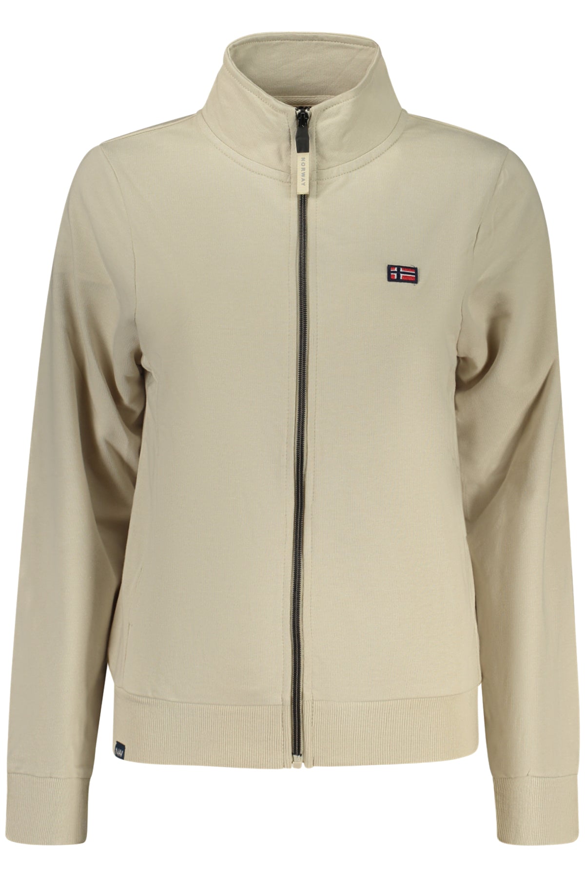 NORWAY 1963 Women's Beige Zip-up Sweatshirt 852410