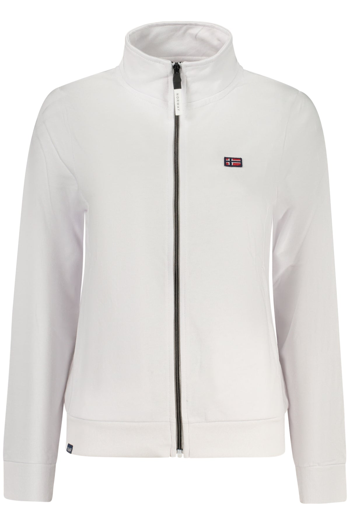 NORWAY 1963 Women's White Zip-up Sweatshirt 852410