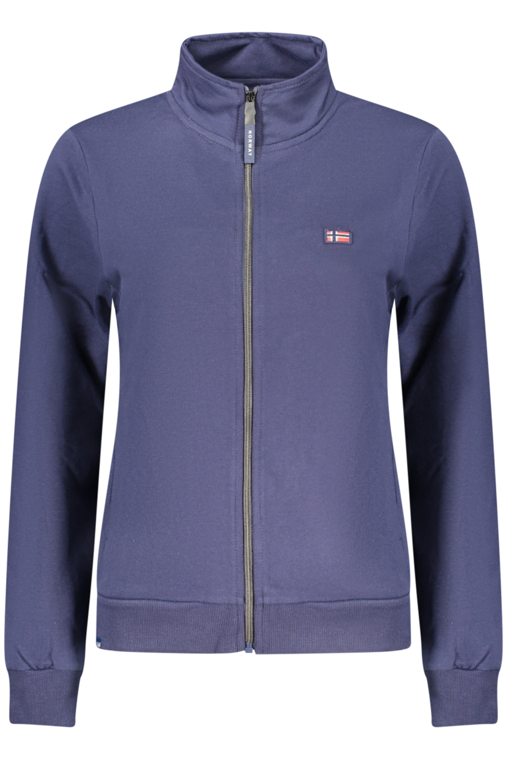 NORWAY 1963 WOMEN'S BLUE ZIP-UP SWEATSHIRT
