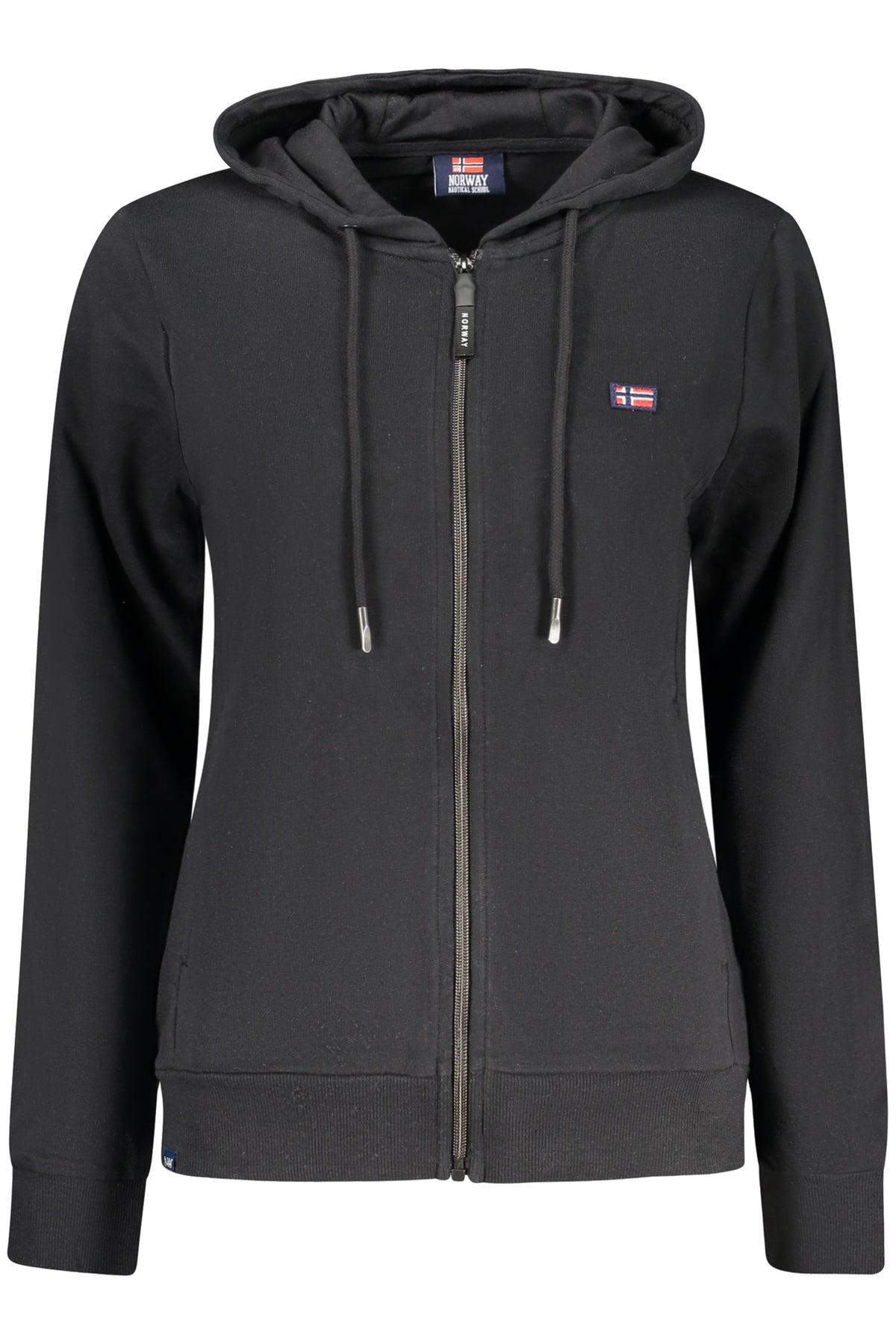 NORWAY 1963 Women's Black Zip-up Sweatshirt 852411
