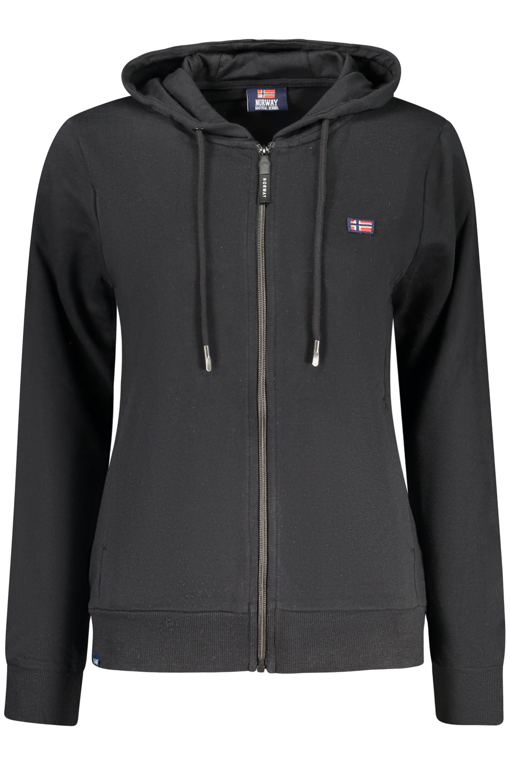 NORWAY 1963 WOMEN'S BLACK ZIP-UP SWEATSHIRT
