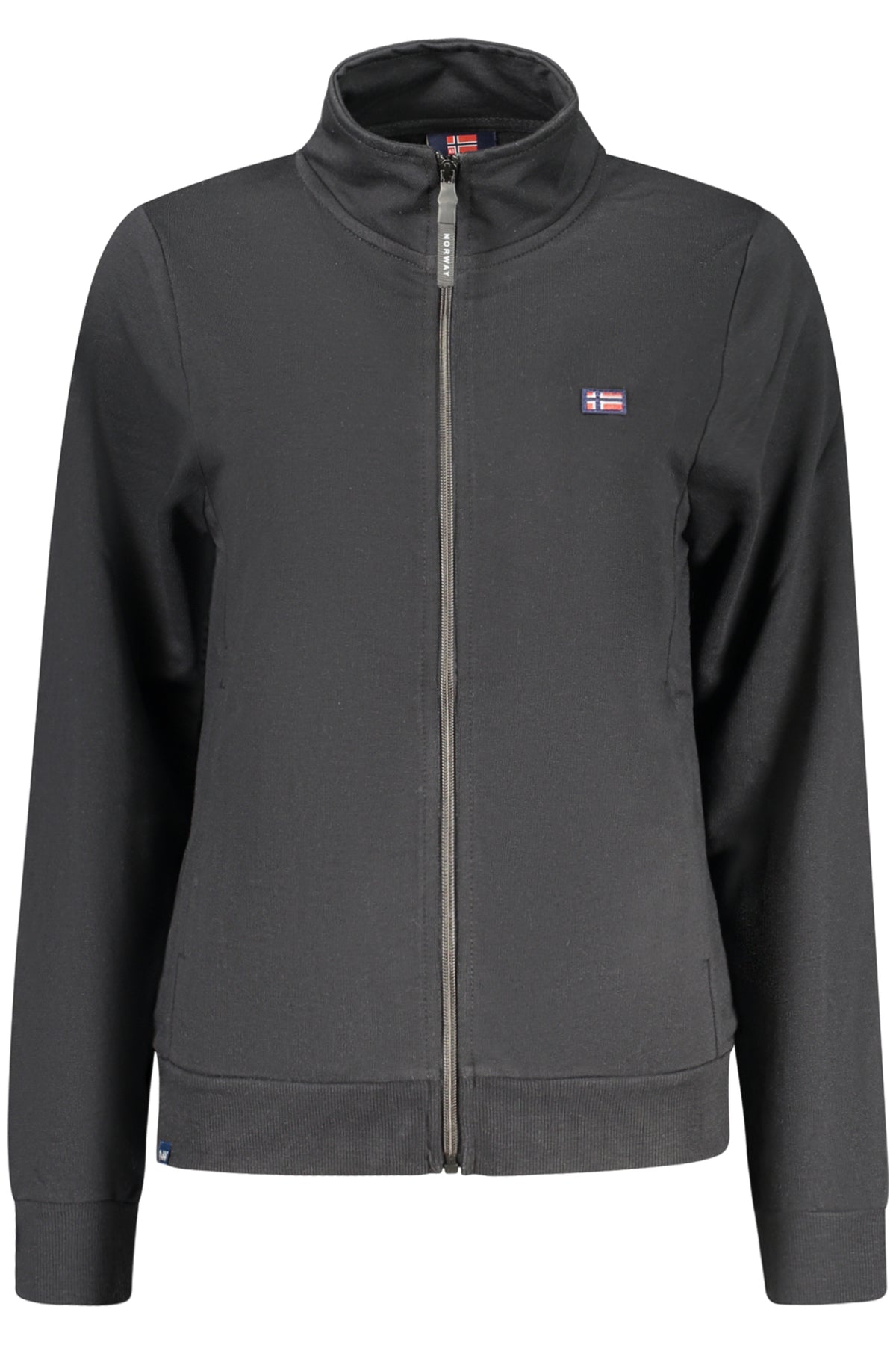 NORWAY 1963 Women's Black Zip-up Sweatshirt 852410