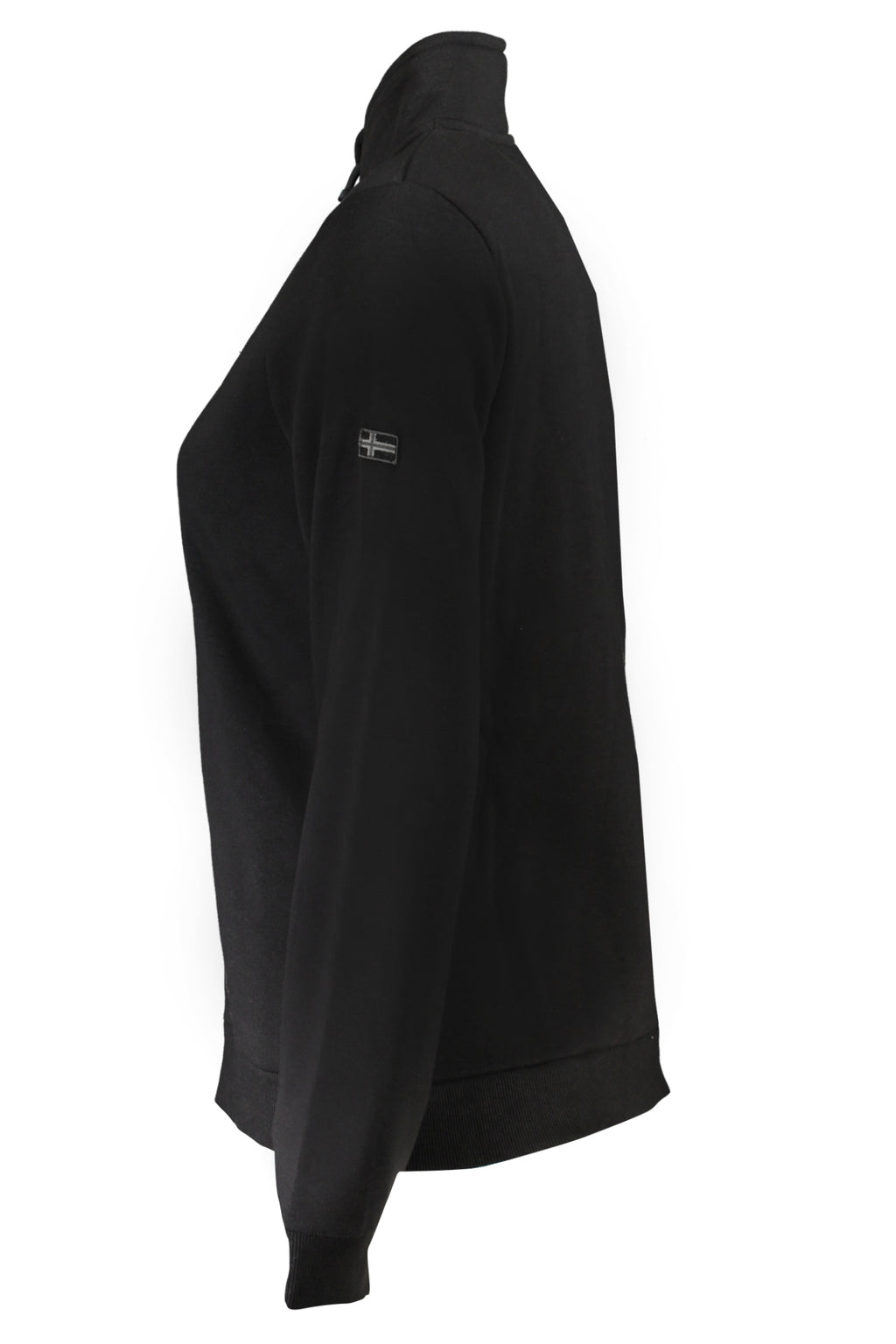 NORWAY 1963 WOMEN'S ZIP-UP SWEATSHIRT BLACK