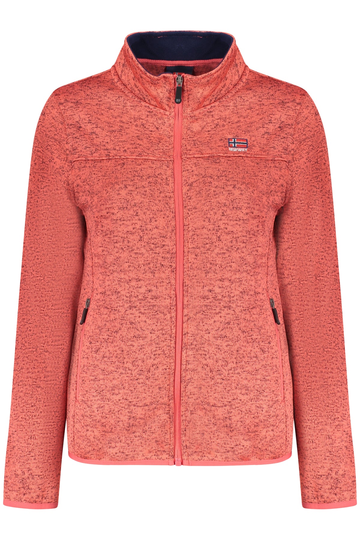 NORWAY 1963 WOMEN'S PINK ZIP-UP SWEATSHIRT