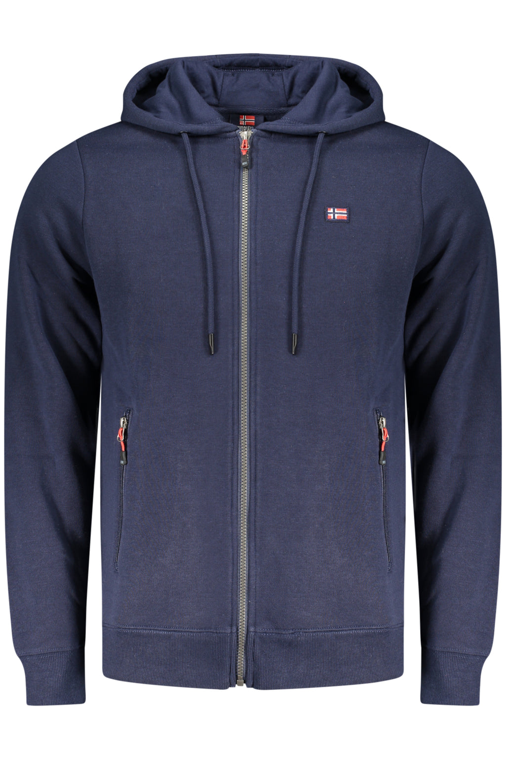 NORWAY 1963 MEN'S BLUE ZIP-UP SWEATSHIRT
