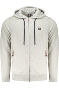 NORWAY 1963 MEN'S GRAY ZIP-UP SWEATSHIRT