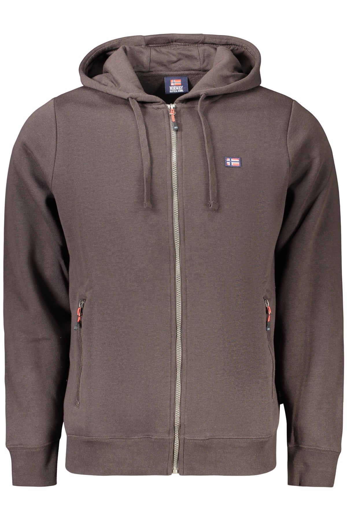 NORWAY 1963 Men's Brown Zip-up Sweatshirt 849442