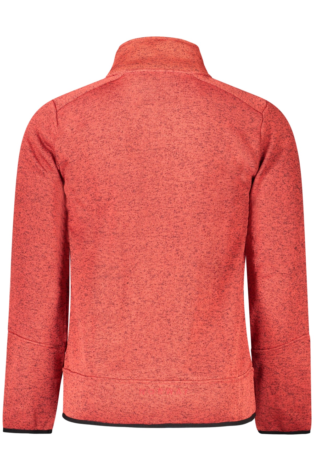 NORWAY 1963 MEN'S RED ZIP-UP SWEATSHIRT