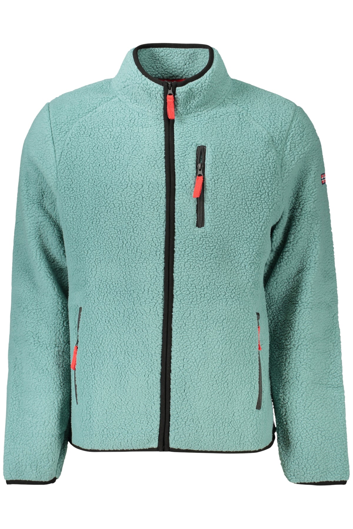 NORWAY 1963 Men's Green Zip-up Sweatshirt 839506