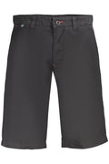 NORWAY 1963 MEN'S BLACK BERMUDA SHORTS