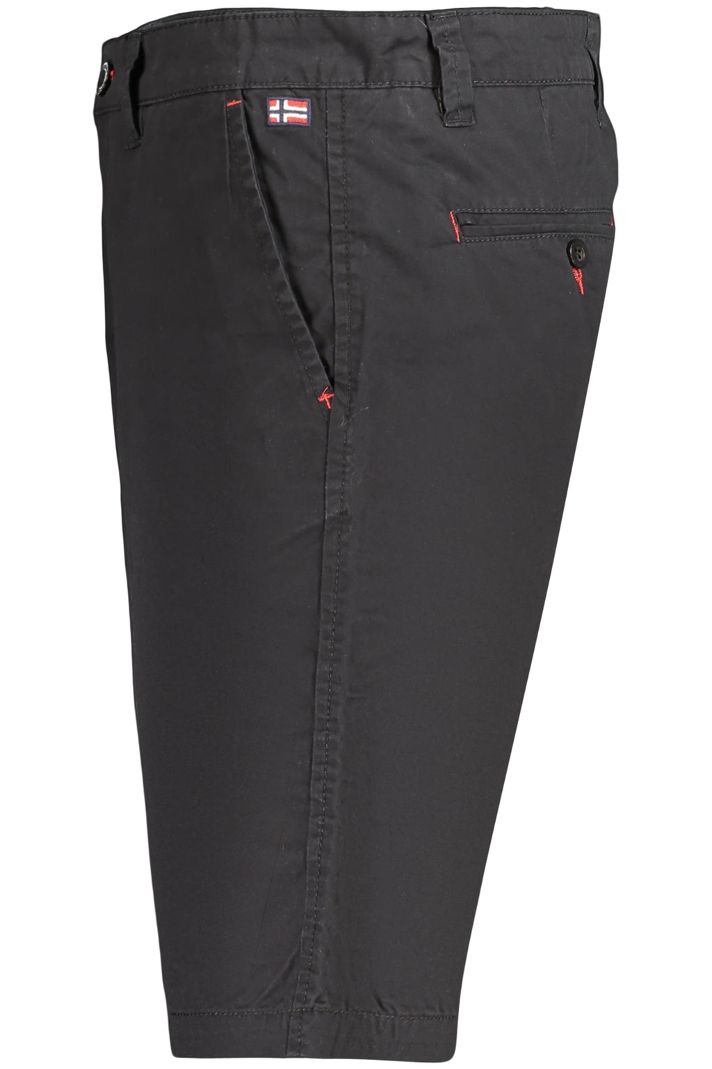 NORWAY 1963 MEN'S BLACK BERMUDA SHORTS