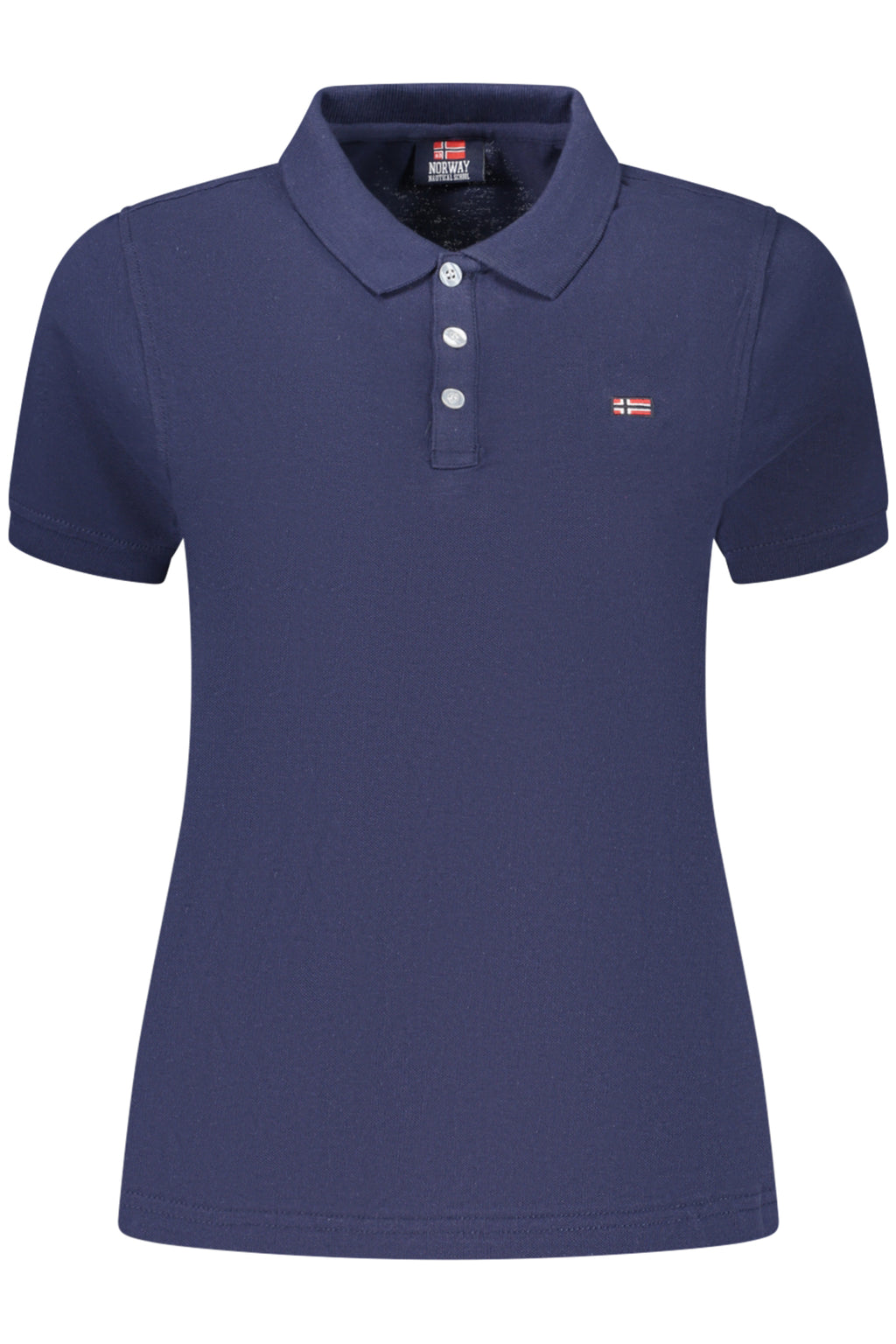 NORWAY 1963 WOMEN'S SHORT-SLEEVED POLO SHIRT BLUE
