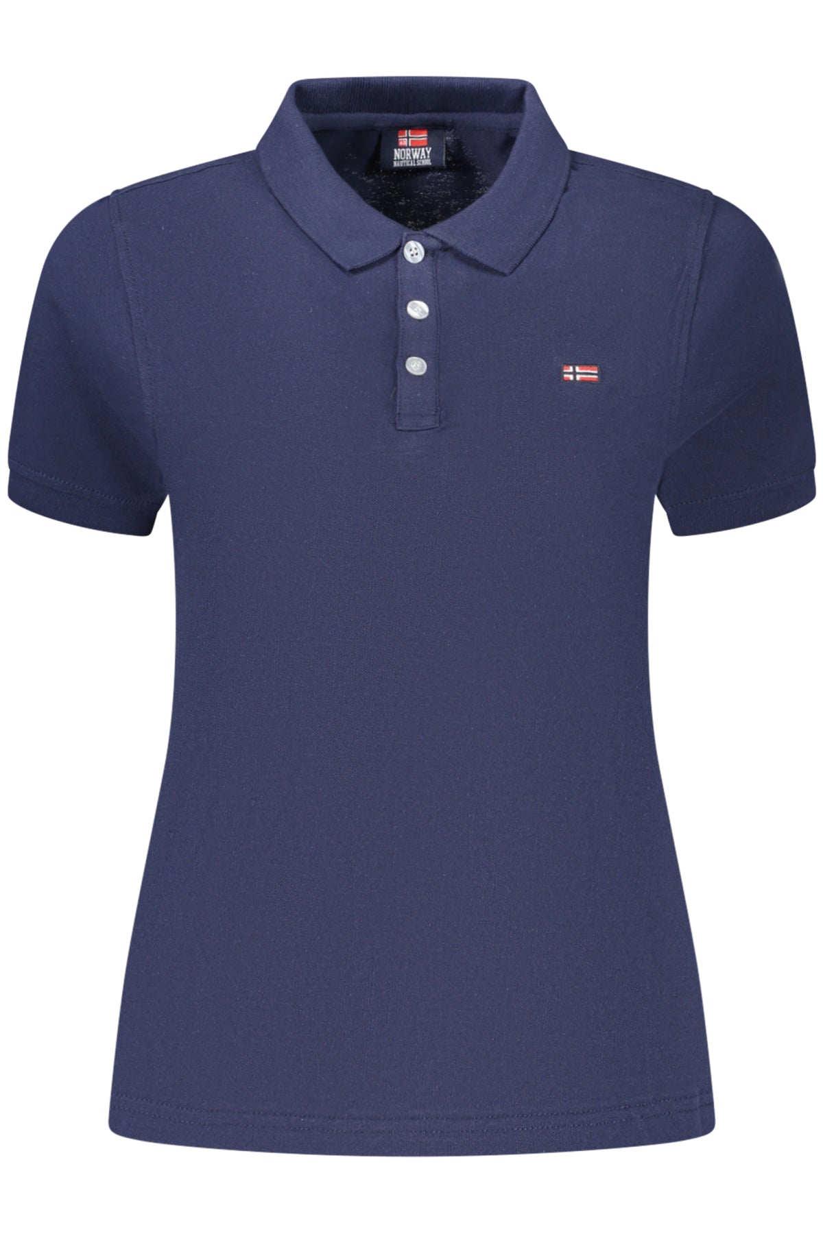 NORWAY 1963 Women's Short-sleeved Polo Shirt Blue 858710