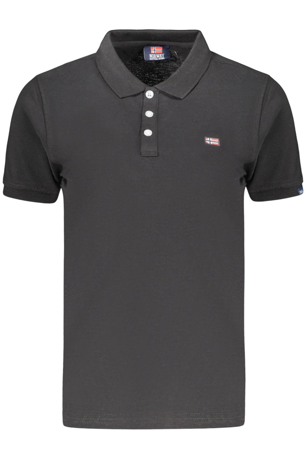 NORWAY 1963 WOMEN'S SHORT-SLEEVE POLO SHIRT BLACK