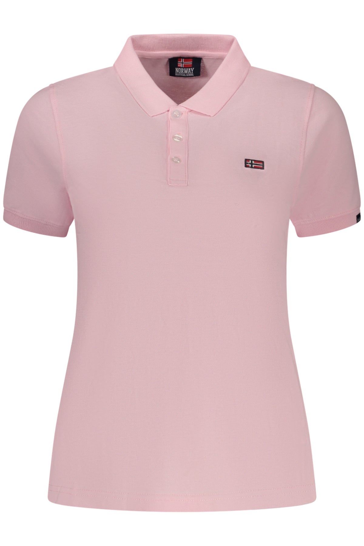NORWAY 1963 Women's Pink Short-sleeve Polo Shirt 858710