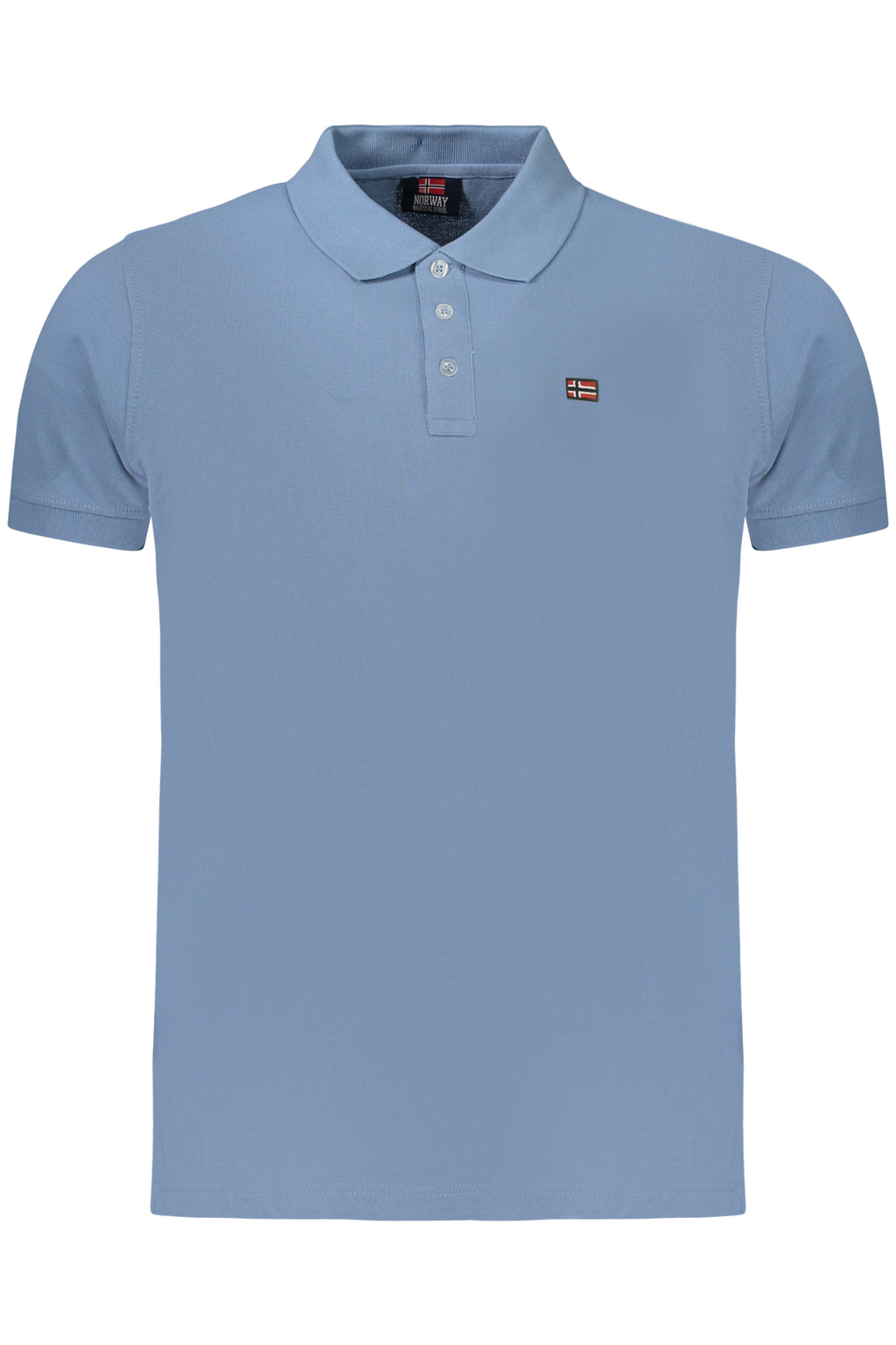 NORWAY 1963 MEN'S SHORT-SLEEVED POLO SHIRT BLUE