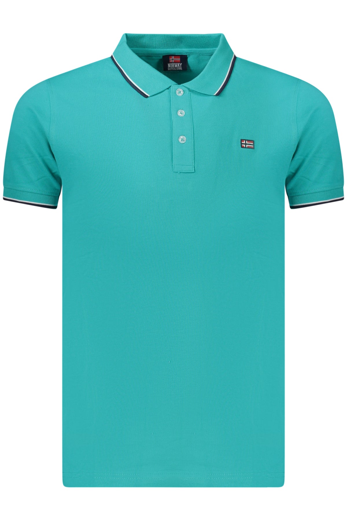 NORWAY 1963 MEN'S SHORT-SLEEVED POLO SHIRT BLUE
