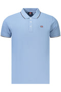 NORWAY 1963 MEN'S SHORT-SLEEVED POLO SHIRT BLUE