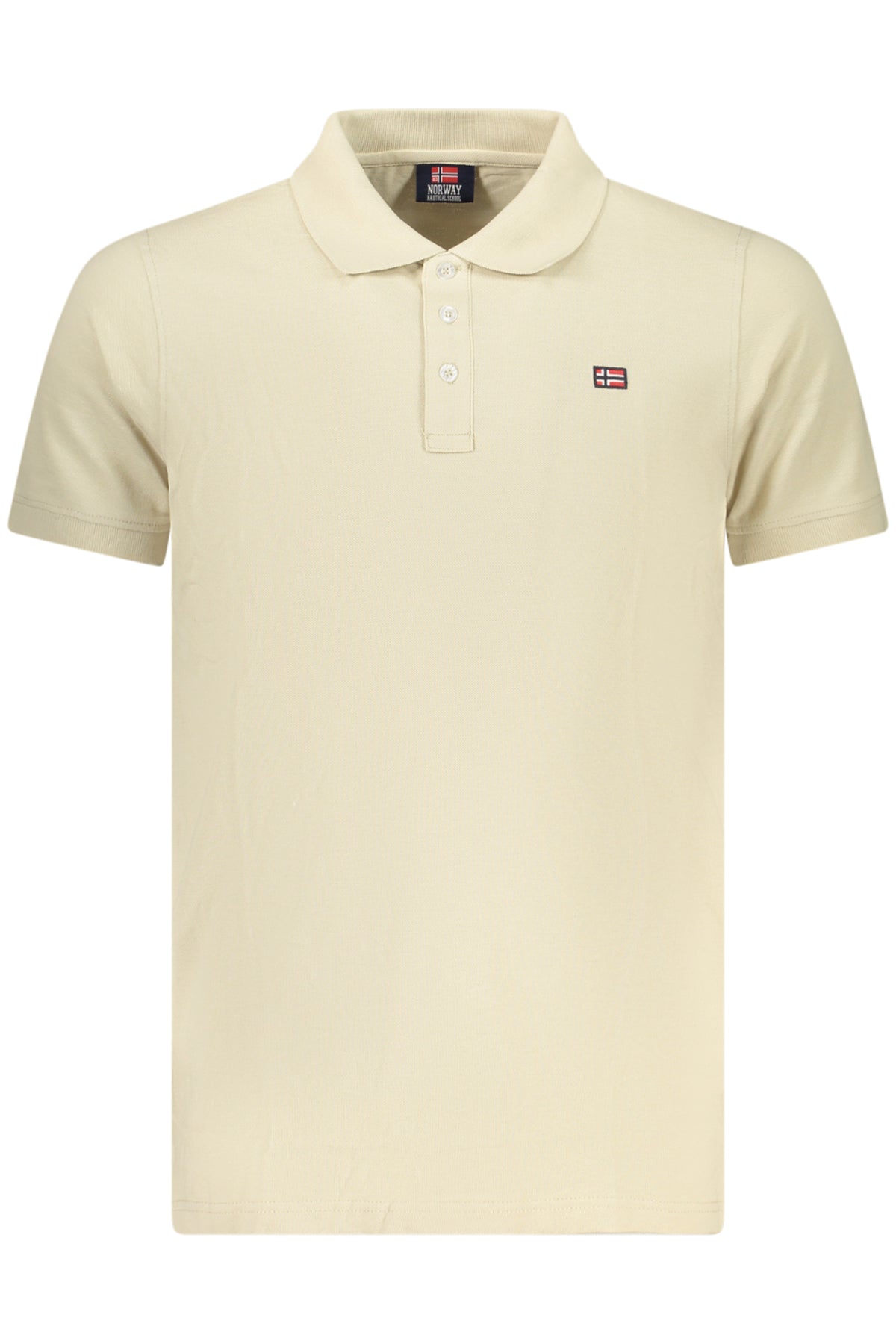NORWAY 1963 MEN'S SHORT-SLEEVE POLO SHIRT BEIGE