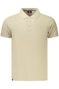 NORWAY 1963 MEN'S SHORT-SLEEVE POLO SHIRT BEIGE