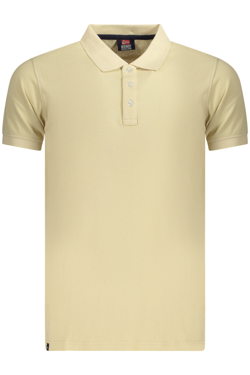 NORWAY 1963 MEN'S SHORT-SLEEVE POLO SHIRT BEIGE