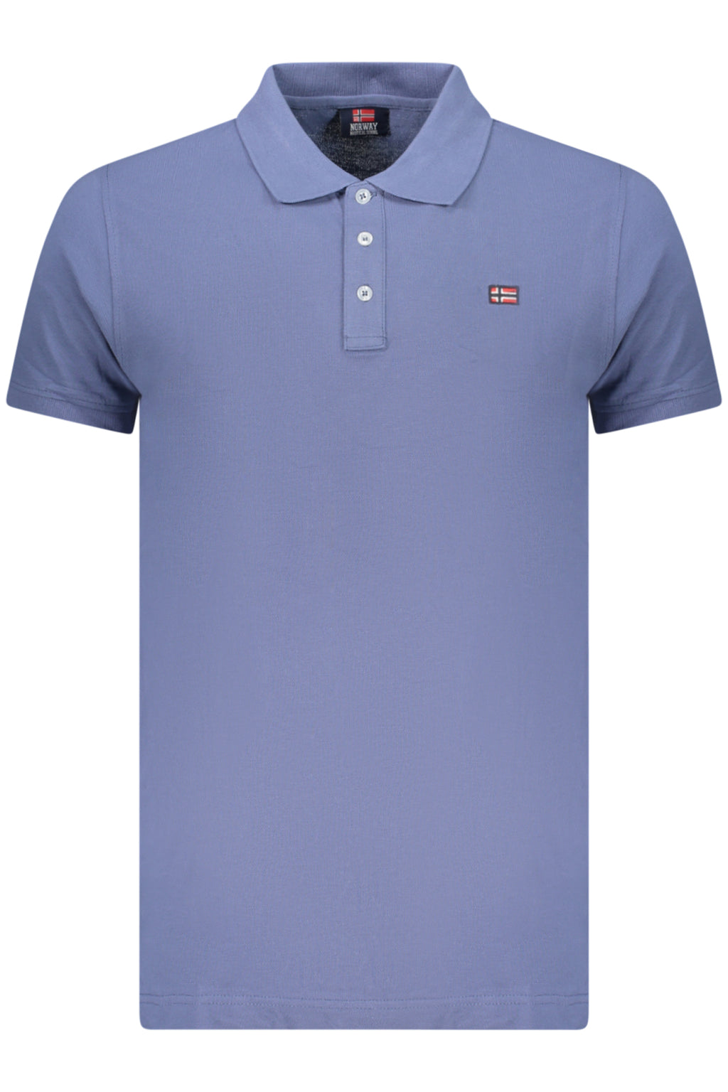NORWAY 1963 MEN'S SHORT-SLEEVED POLO SHIRT BLUE
