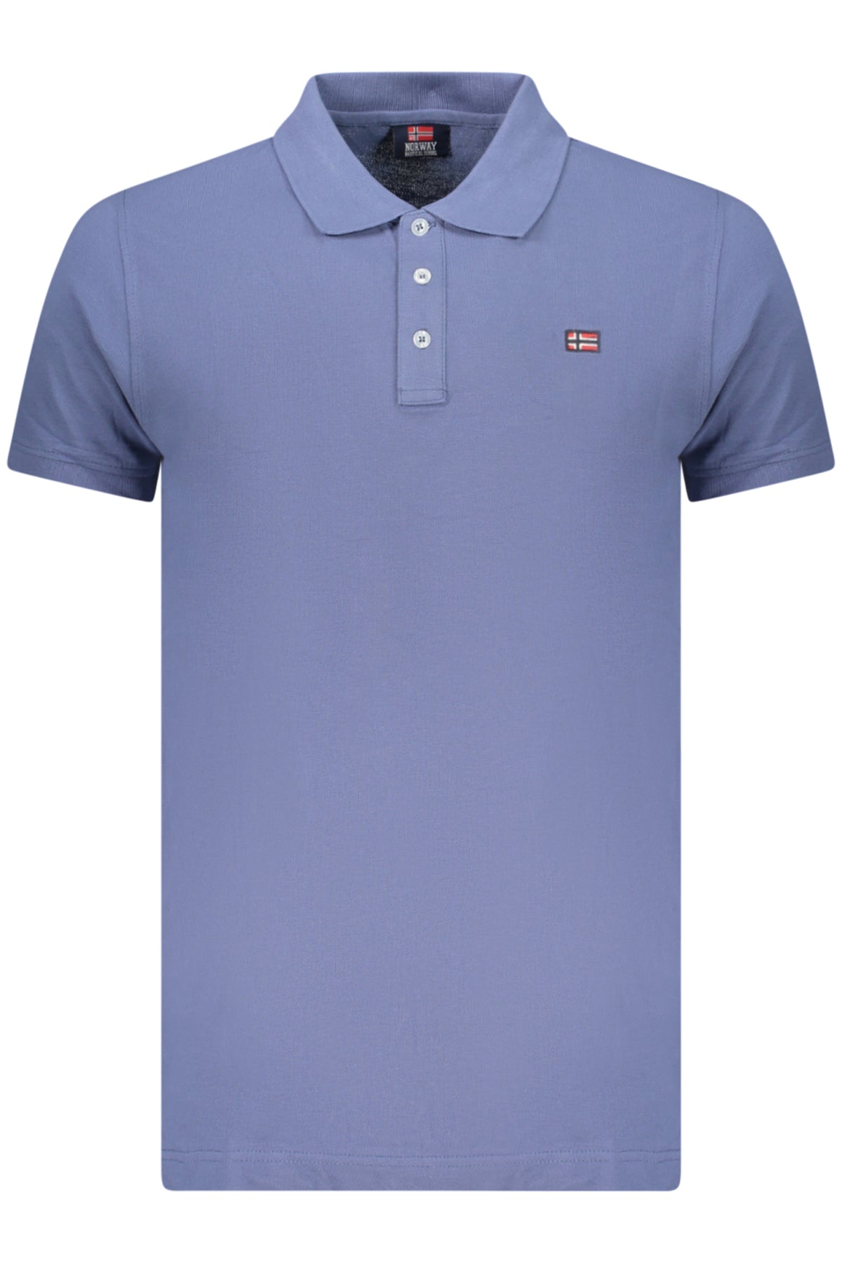 NORWAY 1963 MEN'S SHORT-SLEEVED POLO SHIRT BLUE