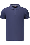 NORWAY 1963 MEN'S SHORT-SLEEVED POLO SHIRT BLUE